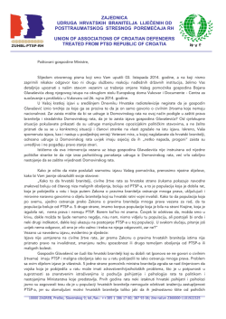 ovdje - Zajednica udruga hrvatskih branitelja liječenih od PTSP-a