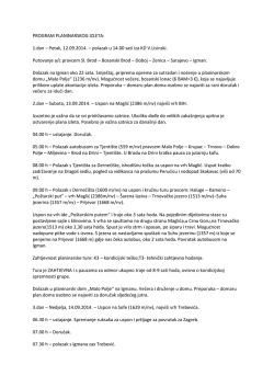 klikom na link preuzimate plan izleta u pdf formatu