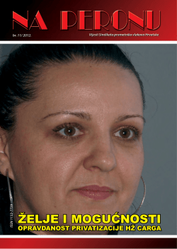 Na peronu br 11.pdf - Sindikat prometnika vlakova Hrvatske
