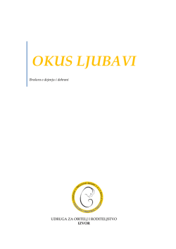 OKUS LJUBAVI - Udruga za obitelj i roditeljstvo IZVOR