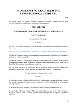 Pravilnik o procjenjivanju-Primjedbe HDSV