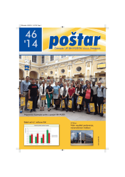 poslovanje - JP BH Pošta