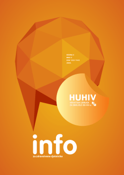 Bilten 3 &ndash; 2009 - HUHIV-a