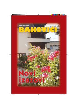 Godišnji bilten Zavoda Bakovići, br. 5 za 2011. godinu (PDF, 1,63 MB)