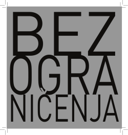 Bez ograničenja katalog.pdf - Mreža udruga osoba s invaliditetom