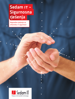 Sedam it &ndash; Sigurnosna rje&scaron;enja