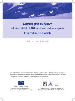 Nevidljivi radnici – kako zaštititi LGBT osobe na radnom