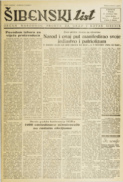 &Scaron;IBENSKI list