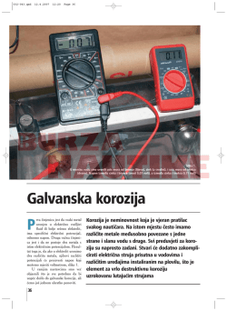 Galvanska korozija P