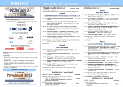 Satnica - CASE konferencijski web