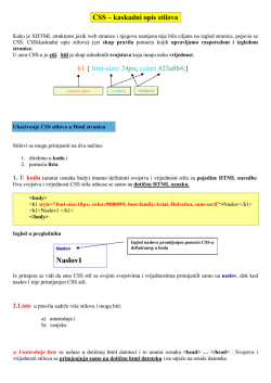 CSS_prvi dio