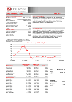 HPB DIONIČKI FOND 30.5.2014