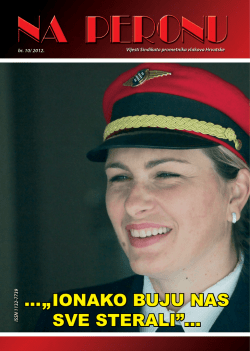 Na peronu br 10.pdf - Sindikat prometnika vlakova Hrvatske