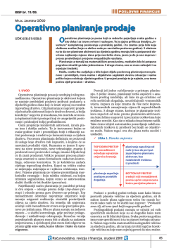 Operativno planiranje prodaje