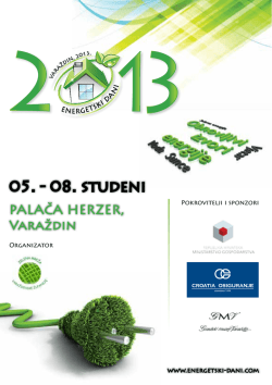 Letak - Energetski dani 2013