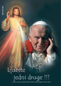 Ljubite jedni druge! (2011) - Družba svećenika Srca Isusova