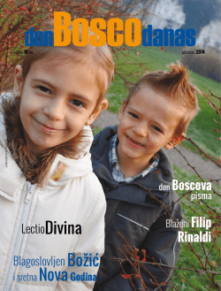 don Bosco danas - Župa Duha Svetoga