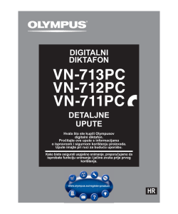 DETALJNE UPUTE DIGITALNI DIKTAFON