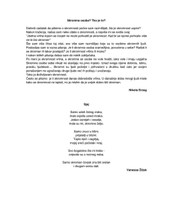 Skromna osoba? Tko je to? Dobiv&scaron;i zadatak da pi&scaron;emo o skromnosti