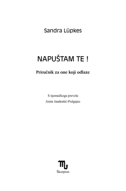 NAPU&Scaron;TAM TE !