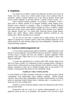 4. Svjetlost