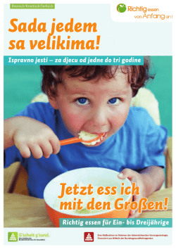 Sada jedem sa velikima! - Bundesministerium f&uuml;r Gesundheit