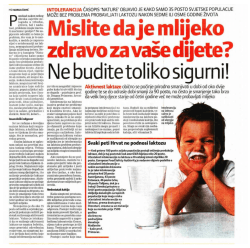 Intolerancija na laktozu