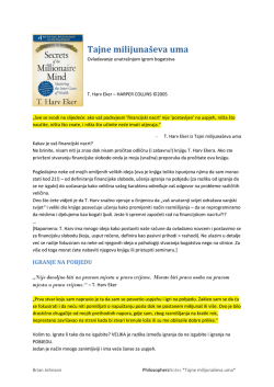 Tajne milijuna&scaron;eva uma