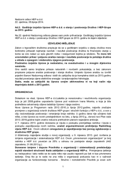 Izdvojeno mi&scaron;ljenje predstavnika radnika u Nadzornom odboru HEP