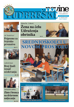 SREDNJO&Scaron;KOLCI U NOVOM PROSTORU