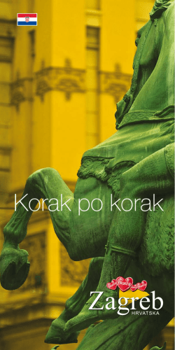 Korak po korak - Turistička zajednica grada Zagreba