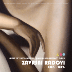 2012. - &Scaron;kola primijenjene umjetnosti i dizajna Osijek