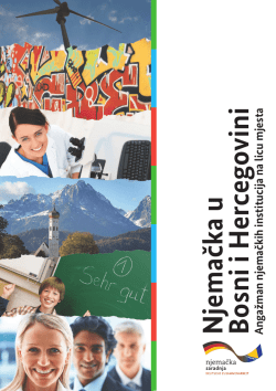 Njemačka u Bosni i Hercegovini (pdf, 4.03 MB, bih)