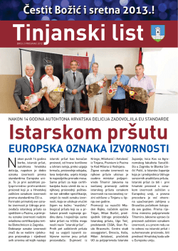 Tinjanski list - Općina Tinjan