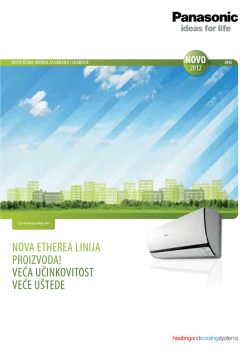 Katalog Panasonic kućne klime - PET
