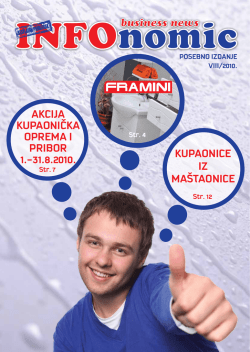 kupaonice iz ma&scaron;taonice akcija kupaonička oprema i