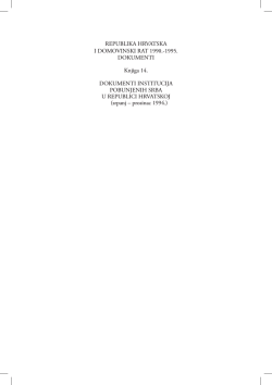 PDF izvadak - Hrvatski institut za povijest