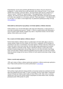 Preporučujemo vam da samo pročitate pdf-dokument na