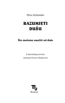RAZUMJETI DU&Scaron;U