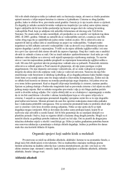 Organski spojevi koji sadrže kisik u molekuli