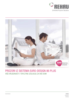 PROZORI IZ SISTEMA EURO