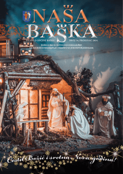 Čestit Božić i sr tna Nova god na! - Turistička zajednica općine Ba&scaron;ka
