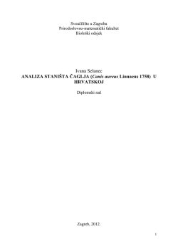 Čagalj ( Canis aureus Linnaenus, 1758) je srednje veliki sisavac te
