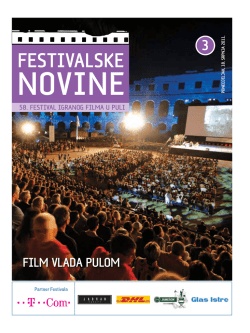 Treći broj, ponedjeljak 18. srpnja