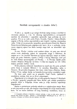 Sanđžak novopazarski u rimsko cloba1).