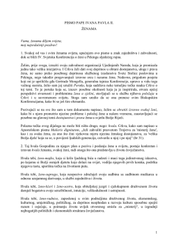 PISMO PAPE IVANA PAVLA II