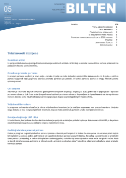 Preuzmi Bilten - Logika d.o.o.