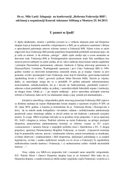 U pamet se ljudi! - Konrad-Adenauer