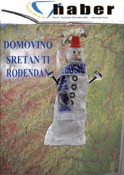 haber 51-1.indd - Bosnia and Herzegovina UK Network