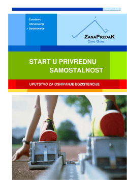 START U PRIVREDNU SAMOSTALNOST